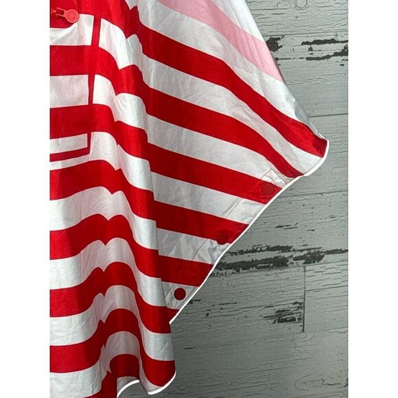 HUNTER for Target Limited Edition Rain Poncho Red/White/Pink Size M/L NWOT - Picture 2 of 6